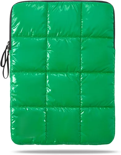 Miniatura 13 de Funda acolchada para laptop de 11 pulgadas, color negro, bolsa de transporte impermeable para mujer, funda mullida para iPad Pro 11, compatible