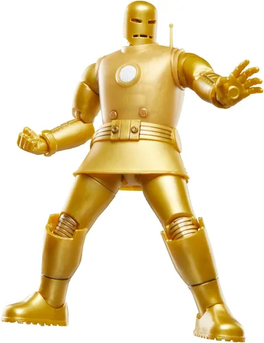 Miniatura 5 de Marvel Legends Series Iron Man (Modelo 01 - Oro), Figura de acción coleccionable de Iron Man Comics de 6 pulgadas, tarjeta de ampolla de inspiración