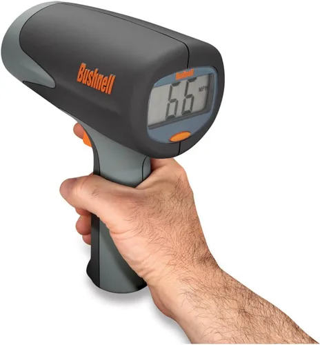 Miniatura 2 de Bushnell Pistola radar de velocidad - Radar portátil preciso para deportes, carreras y monitoreo de tráfico, mide hasta 200 MPH con pantalla LCD
