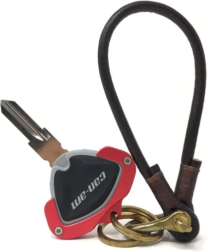 Miniatura 10 de Llavero para CAN AM Spyder F3 RT RT-S ST RSi Accesorio Cubierta Del Agujero De La Llave Rojo Rojo sin correa