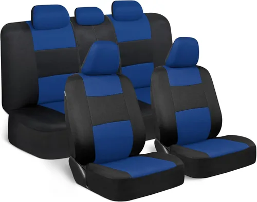 Miniatura 17 de BDK PolyPro Juego de 2 Fundas de Asientos Delanteros de Automóvil en Beige/Negro - Fundas de Asientos Delanteros para Automóviles, Camiones