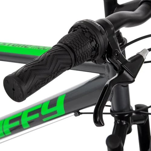 Miniatura 13 de Huffy Bicicleta de montaña Stone para hombres y mujeres, 20"/24"/26", 6 velocidades (20") o 21 velocidades, suspensión delantera o doble (varía)