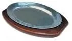 Winco APL-11 - Plato de aluminio chisporroteante, 11 pulgadas, mediano