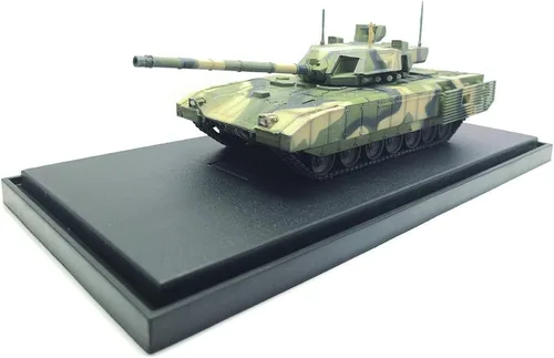 Miniatura 9 de T-14 (T14) Armata Russian Tank - Camuflaje verde - Modelo a escala 1/72