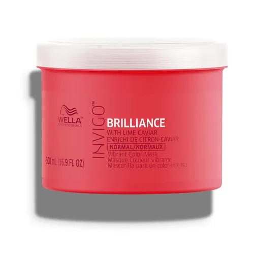 Miniatura 12 de Wella Professionals Invigo Brilliance - Máscara capilar para cabello de color fino/normal, tratamiento acondicionador, máscara de vibración