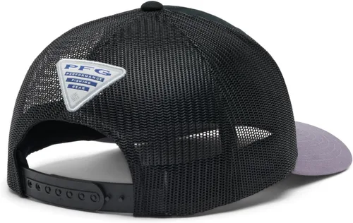 Miniatura 988 de Columbia - Gorra de malla con bandera con árboles unisex para adultos, corona alta