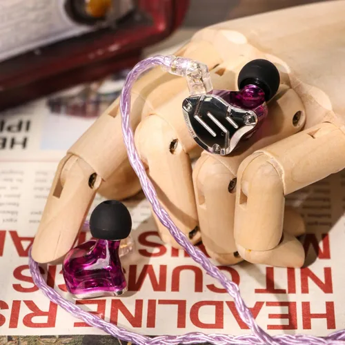 Miniatura 8 de Linsoul KZ ZS10 Pro, auriculares intraaurales monitor de 5 controladores 4BA+1DD, auriculares HiFi con cable, auriculares para juegos, auriculares