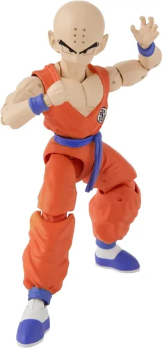 Dragon Ball Super - Dragon Stars - Krillin, figura de acción de 6.5 pulgadas