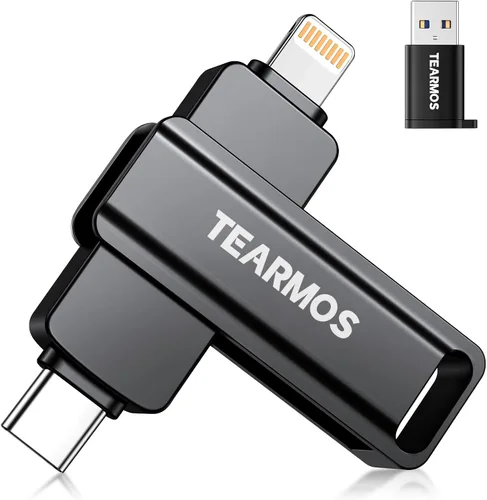 Miniatura 12 de Memoria Stick de 512 GB para iPhone Flash Drive, almacenamiento de teléfono para fotos y videos, copia de seguridad de archivos, compatible con Rosa