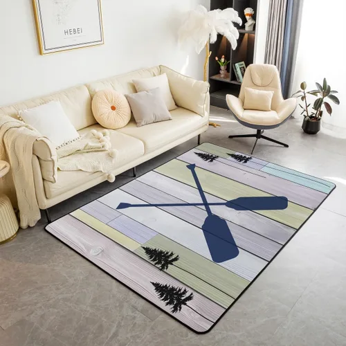 Miniatura 14 de Erosebridal American Flag Area Rugs 3x5 for Bedside Kitchen Army Green Camo Washable Rug Bear Claw Hunting Theme Decorative Accent Rug Camoflage
