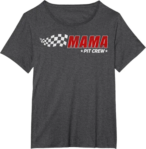 Miniatura 26 de Mama Pit Crew Race Car Birthday Family Matching Pit Crew Camiseta