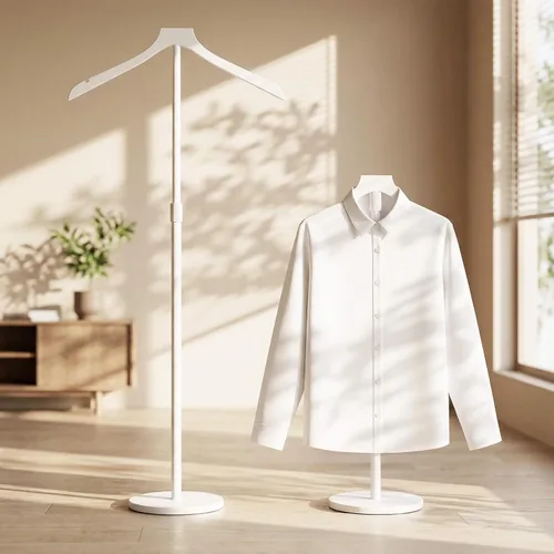 OLV - Torso de maniquí, soporte de exhibición ajustable de camisa de 30 a 41 pulgadas de altura, soporte de exhibición de ropa estable para