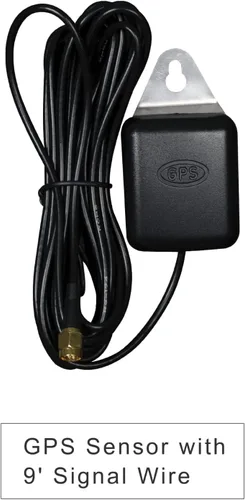 Miniatura 4 de MOTOR METER RACING W Pro 85mm 3-3/8" Velocímetro GPS de 200 MPH Velocímetro digital impermeable con esfera negra y LED blanco para coche, camión