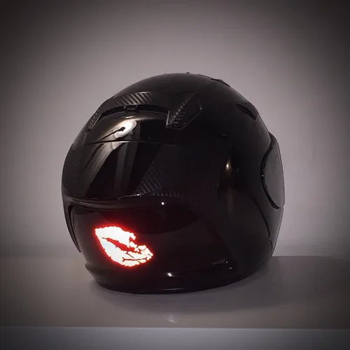 Miniatura 4 de customTAYLOR33 Vinilo Reflectante de Alta Intensidad Calcomanía Pegatina de Parachoques Calavera con Huesos Cruzados y Labios Beso de la Muerte
