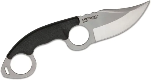 Miniatura 3 de COLD STEEL Double Agent II Plain Edge Durable Lightweight Japanese AUS8A Steel Clip Point Shape 3" Fixed Blade Tactical Outdoor Hunting Knife