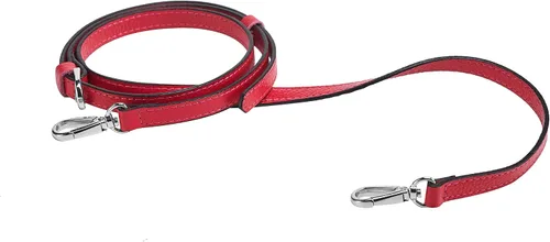 Miniatura 8 de LIVE UP Correa de Bolso de Cuero Genuino de Grano Completo Repuesto para Bolsos Cruzados y Carteras Plateado