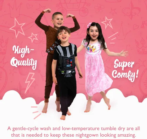 Miniatura 6 de Girls' Princess Frozen Minnie Mouse 3-Pack Nightgown