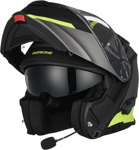 Miniatura 7 de ORIGINE Casco Modular Bluetooth con Marcación por Voz para Casco de Motocicleta, Llamadas Manos Libres, Aprobado por DOT