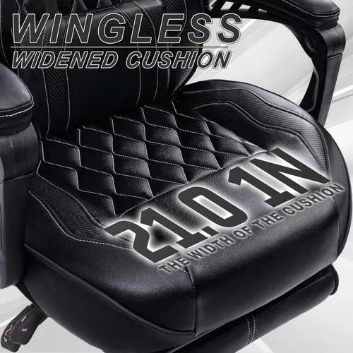 Miniatura 4 de Vonesse Silla para Videojuegos, Silla de Oficina para Computadora con Reposapiés, Sillas Reclinables para Juegos para Adultos, Silla Ergonómica