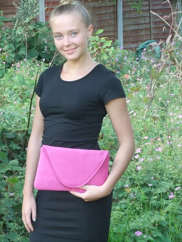 Miniatura 2 de LONI Bolso de embrague sintético para mujer
