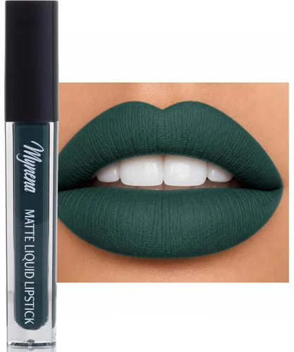 Miniatura 11 de Mynena Lápiz labial líquido mate rosa claro fresco Comodidad duradera A prueba de manchas resistente a transferencias Cobertura completa que