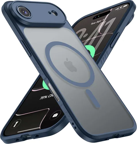 Miniatura 13 de CellEver Funda magnética fuerte para iPhone 15 Pro [protección de cámara] [prueba de caídas de grado militar] [compatible con MagSafe] Funda delgada