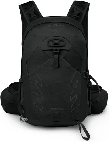 Miniatura 4 de Osprey Tempest 20L Mochila de senderismo para mujer con cinturón de cadera, color negro sigiloso, WM/L Negro (Stealth Black)