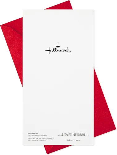 Miniatura 7 de Hallmark Paquete de tarjetas de regalo o dinero de Navidad, Thinking of You at Christmas (10 tarjetas con sobres)
