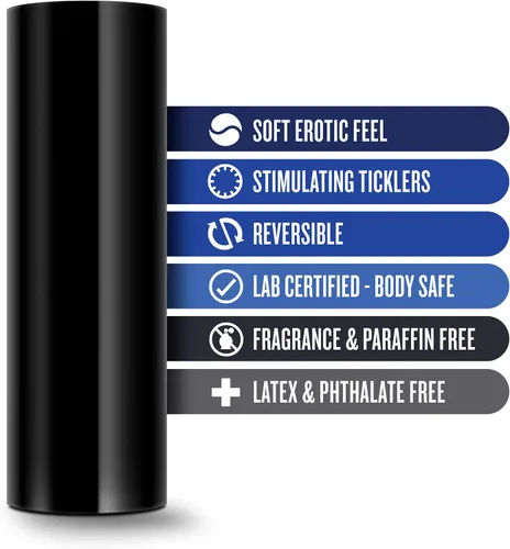 Miniatura 2 de Blush M - Masturbador realista de 5.5 pulgadas para hombre con suave Nubby Tickler - Sensación similar a la carne y manga de pene Stroker Pussy