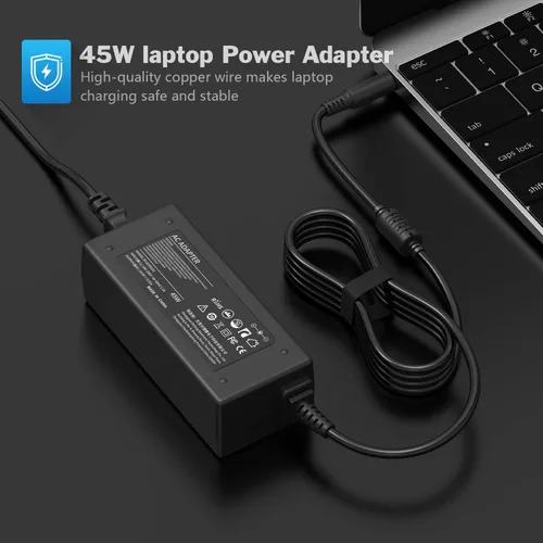 Miniatura 6 de VUOHOEG Cargador para portátil de 45 W compatible con Dell Inspiron 11 3000 (3152/3153/ 3157/3162/ 3168/3179, Inspiron 13 5000 2 en 1