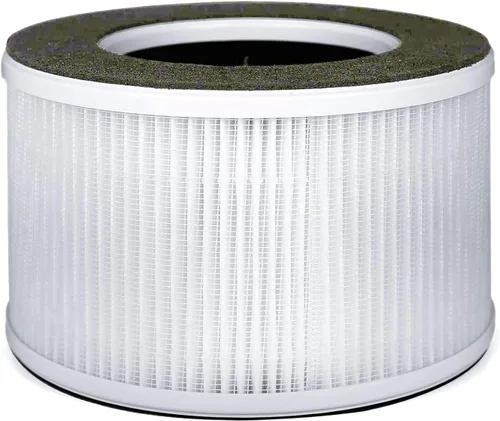 Miniatura 2 de Nispira Filtro de aire HEPA de repuesto compatible con el purificador de aire HEPA compacto 3 en 1 hOmeLabs, 2 paquetes