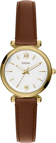 Miniatura 8 de Fossil Carlie - Reloj de cuarzo de acero inoxidable de tres manecillas para mujer