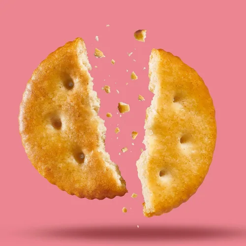 Miniatura 6 de Back to Nature Galletas redondas clásicas, sin OMG, veganas, hechas con harina de trigo y sal marina, Snack Happy, caja de 6.5 onzas