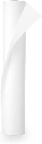 Papel de mesa médico blanco AMZ. 12 rollos de papel de mesa de examen de 14 pulgadas x 125 pies. Papel crepé para mesas de examen. Fuerza,
