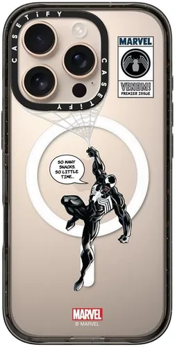 Miniatura 4 de CASETiFY Funda Impact para iPhone 16 Pro [Colaboración Spider-Man / Protección contra caídas de 2.5 metros / Compatible con Magsafe] - Colgante