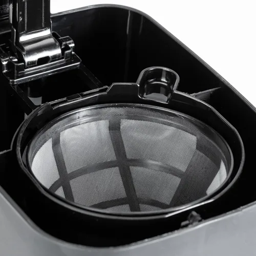 Miniatura 5 de Amazon Basics Cafetera de goteo de 5 tazas, cafetera con jarra de café de vidrio (0.8 Qt), apagado automático, pausa automática, cesta de filtro