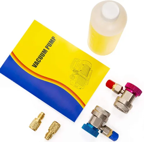 Miniatura 7 de Aire bomba de aspiradora Xtremepowerus HVAC – A/C refrigeración kit colector ac gauge set