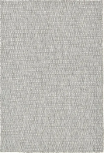 Miniatura 95 de Unique Loom Collection Alfombra de Área Plana Casual de Transición Sólida Jaspeada para Interiores/Exteriores (Pasillo 2' x 6' 1", Azul/Azul Marino)