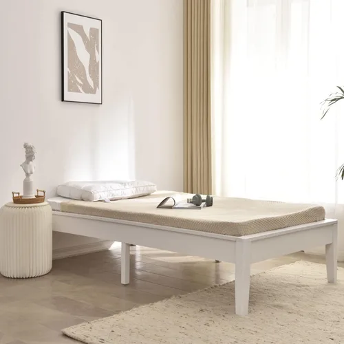 Miniatura 12 de Woodpeckers Furniture And Mattress Stella - Marco de cama con plataforma de madera de pino macizo (negro, tamaño Queen (estándar de EE. UU.))