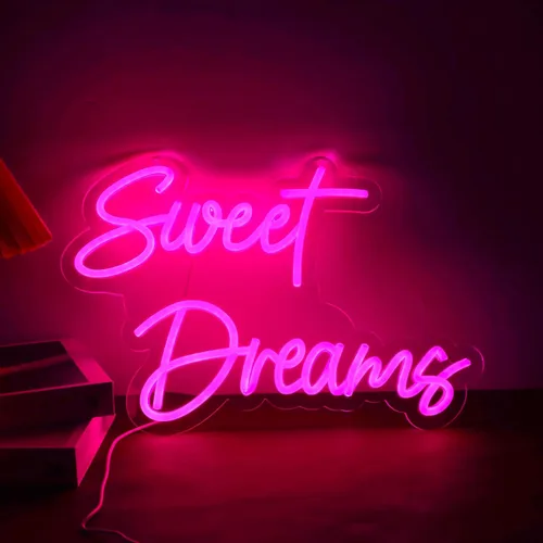 Miniatura 14 de Letreros de neón de feliz cumpleaños para decoración de pared, luz de neón LED para dormitorio, decoración de fiesta de cumpleaños de Navidad