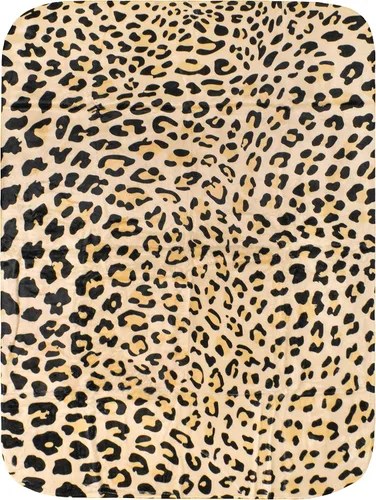 Miniatura 25 de Everything Comfy Manta decorativa con estampado de guepardo, 30 x 40 pulgadas, color natural