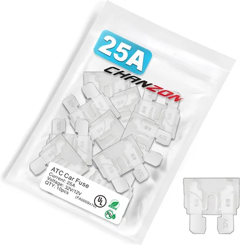 Miniatura 22 de Chanzon Fusible de hoja estándar de 35 A ATC/ATO/APR 35 Amp 32V 10 fusibles automáticos de golpe rápido para automóvil, RV, camión, SUV 75A