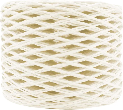 Miniatura 59 de Mandala Crafts Aqua Raffia - Hilo de rafia para envolver regalos, cinta de rafia de papel natural de 200 yardas para ganchillo, manualidades