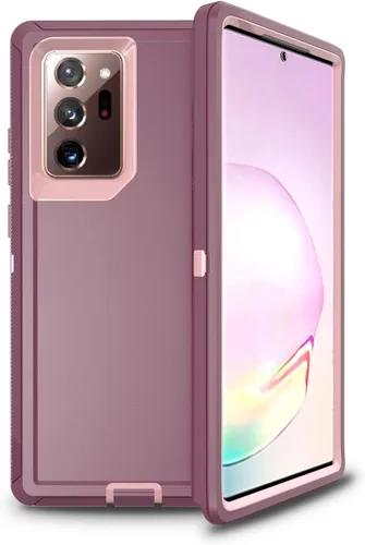 Miniatura 7 de Funda Anloes para Samsung Galaxy Note 20 5G, funda para teléfono resistente, a prueba de golpes y polvo, 3 en 1 con protector de goma