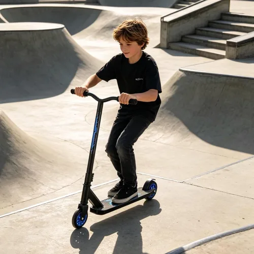 Miniatura 6 de Patinete profesional para niños de 8 años en adelante, patinete completo de trucos para ciclistas intermedios, principiantes, avanzados