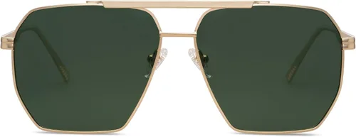 Miniatura 3 de SOJOS Gafas de sol polarizadas cuadradas retro de gran tamaño para mujeres y hombres estilo vintage UV400 gafas de sol clásicas grandes de metal