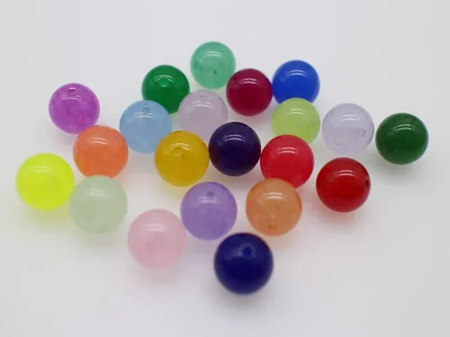 Miniatura 4 de Cuentas redondas y lisas de piedra natural calcedonia para hacer joyas hechas a mano, hebra de 15 pulgadas por bolsa