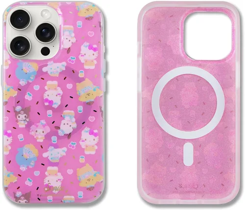 Miniatura 54 de Sonix x Sanrio - Funda para iPhone 15 Pro, compatible con MagSafe, probada en caídas de 10 pies, adivinador Kuromi