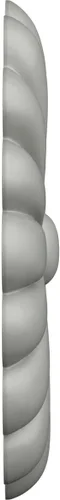 Miniatura 3 de Ekena Millwork ROS04MA Madrid Roseta ovalada, 4 3/8"W x 6 3/4"H x 3/4"P, imprimado