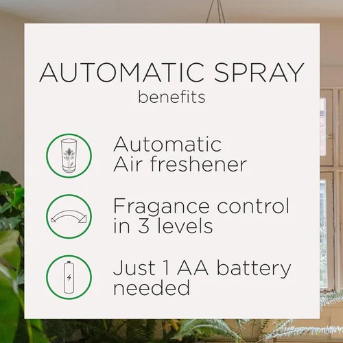 Miniatura 6 de Air Wick Recambio automático de ambientador en aerosol, 2 unidades, delicias de verano, neutralización de olores, aceites esenciales (paquete de 2)